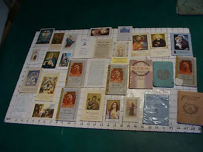 Vintage Lot Of Religious Cards Pamphlets Big Pile Of Stuff Old • $34.60