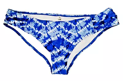 Ladies Fat Face Blue Tie Dye Ombre Womens Bikini Bottoms - Size 16 • £5.99