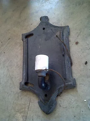 Single Heavy Iron Gothic Sconce   (LT 353) • $145