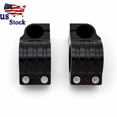 CNC Motorcycle 38mm Replacement Clip On Handle Bars Clamps Mount Bracket US • $18.26