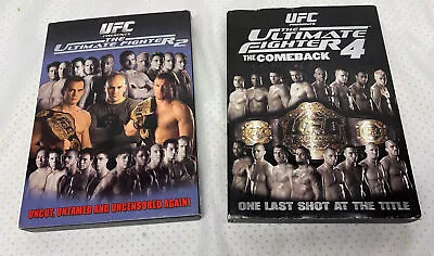 UFC Presents The Ultimate Fighter DVD Collection- 2 And 4 • $14.99