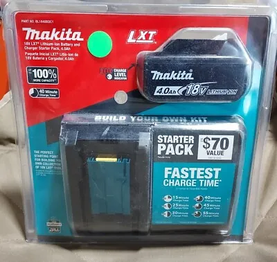 Makita BL1840BDC1 Lithium-Ion 4.0ah Battery And Charger • $81.99