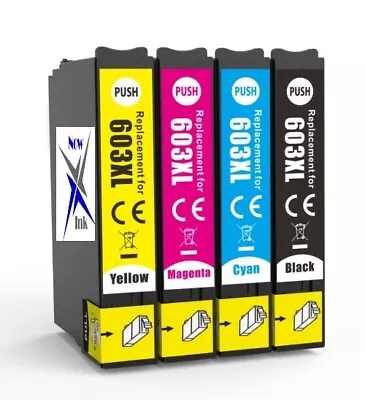 NonOEM SETS SINGLES INK Cartridges For Epson 603XL WF-2810 WF-2830 XP-2100 STAR • £4.80