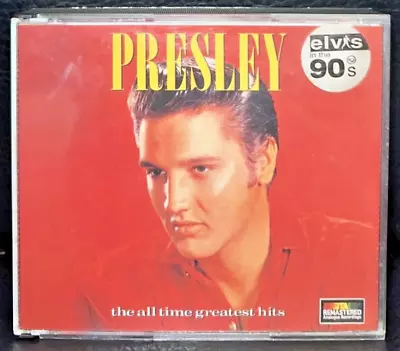 Elvis Presley Rare Promo The All Time Greatest Hits 2 CD Album ND90100 1987 • $53.95