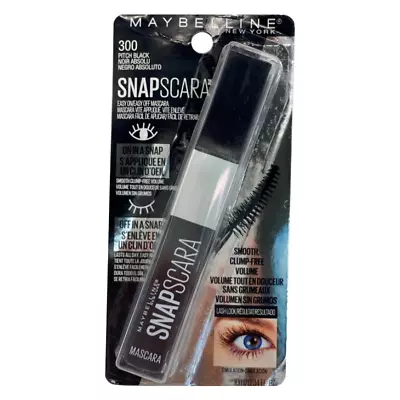 Maybelline Snapscara Washable Mascara - 300 Pitch Black • $10.99