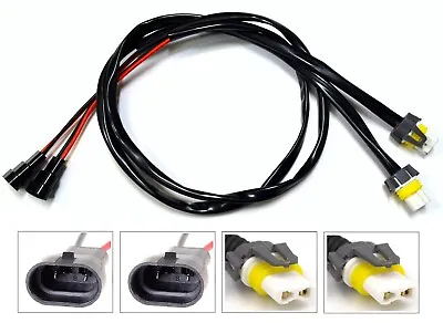 Extension 3ft Ceramic 9006 HB4 Wire Harness Head Light Low Beam Connector Socket • $13.30