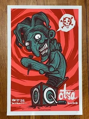 Queens Of The Stone Poster Mexico City #130/200 03.18.2018 • $49.99