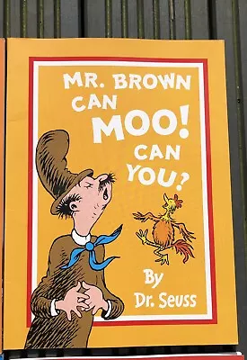 DR.SEUSS Mr Brown Can Moo! Can You?PAPERBACK BOOK VGC • £3