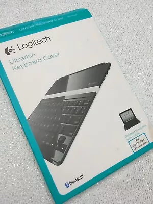 Logitech Ultrathin Keyboard Cover. Black IPad 2 And IPad 3rd  Generation.  • $12.99