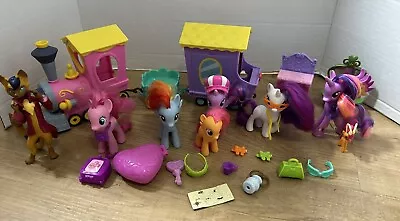 My Little Pony Friendship Express Train And Pony Lot !!! See Photos!!! • $39.99