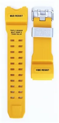 Casio G-Shock Mudmaster GWG-1000 Watch Band Strap Yellow From Japan Watch Men • $37