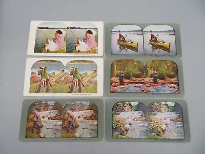 Vintage Lot Of 6 T. W. Ingersoll Stereoscope StereoView Cards 5401422421451 • $12.95