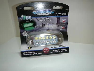 Shoreline Marine Underwater LED Light White Or Green 12v 5.35 SL40013 • $37.50