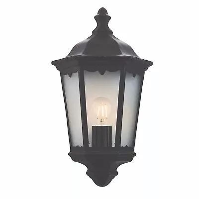 Traditional Victorian Style Half Lantern Wall Light 60W E27 Endon Burford 76547 • £63.48