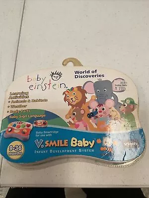 Baby Einstein V. Smile Baby Vtech Smartridge World Of Discoveries • $9.99