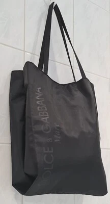 £25.90 • Buy Dolce And Gabbana Vintage  Black Nylon Bag.