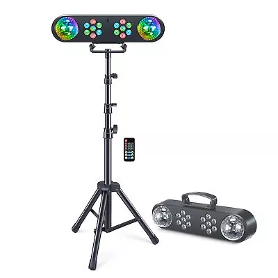 DJ Lights With Stand  Party Bar Light Set Mobile Stage Lighting System Sound A • $121.14