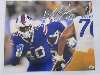 Von Miller Of The Buffalo Bills Signed Autographed 8x10 Photo PAAS COA 051 • $84