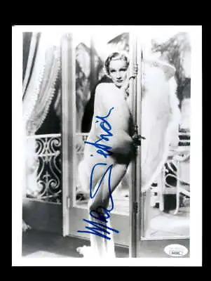 Marlene Dietrich JSA Cert Signed 8x10 Photo Autograph • $159