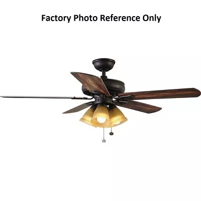 Hampton Bay Lyndhurst 52 In. LED Oil-Rubbed Bronze Ceiling Fan Parts • $11.99