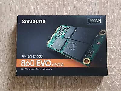 SAMSUNG SSD 860 EVO MSATA 500GB  MZ-M6E500BW MZ-M6E500 Brand New Sealed • $335.50