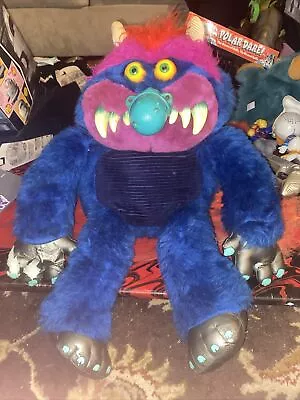 Vintage 1986 My Pet Monster AmToy 24 Inch Big Plush Original No Cuffs. • $120