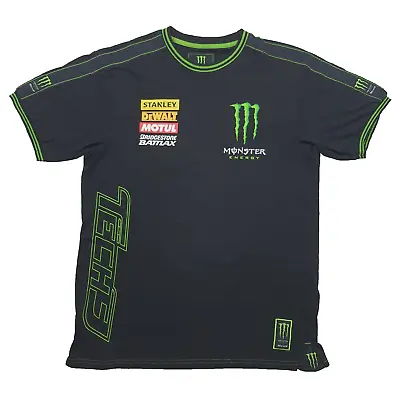 Vintage  Monster Energy Tech 3 Racing T-Shirt  Jersey Size L • $25