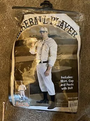 Old Tyme Baseball Player Uniform Mens Adult Costume NEW Retail Packaging Large • $45