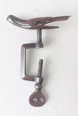 Vintage Metal Sewing Bird Cast Iron Adjustable Sewing Clamp • $48.95