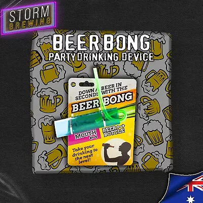 Must Have Beer Snorkel | Party Novelty Drinking Game| Storm Brewing WA • $14.95