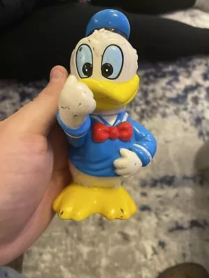 Donald Duck Coin Bank Vintage • $25