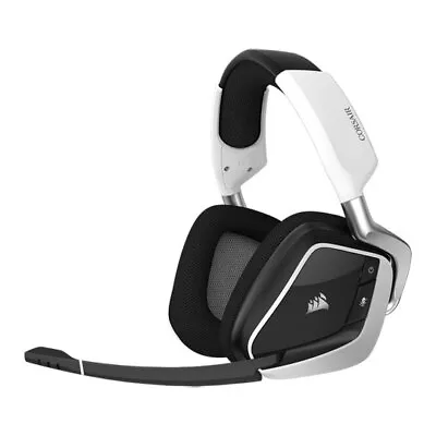 Corsair VOID ELITE RGB CA-9011202-EU Headset White Stereo/7.1 Surround Sound • £114.42