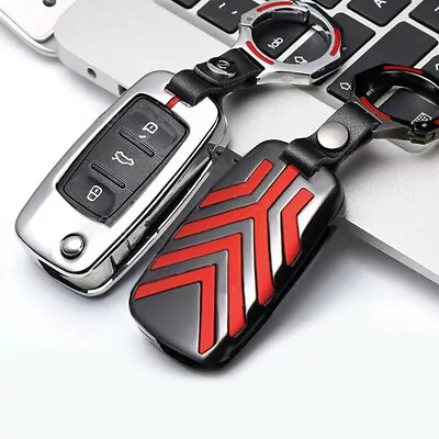 Zinc Alloy Car Key Case Fob Cover Holder For VW Golf GTI Rabbit CC Beetle Jetta  • $31.40