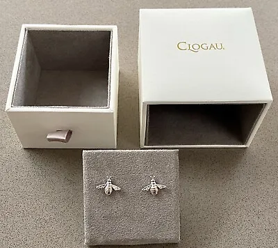 £86.50 • Buy 🐝Brand New Clogau Earrings 🍯 Honey Bee 🐝 Sterling Silver Welsh Gold Rose Gold