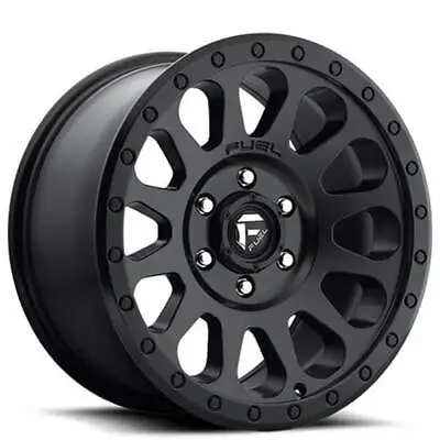 (4) 18  Fuel Wheels D579 Vector Matte Black Off Road Rims (B42) • $1412