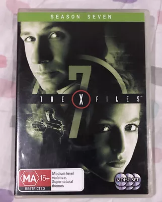 The X-Files : Season 7 (2000 : 6 Disc DVD Set) Very Good Condition Region 4 • $10