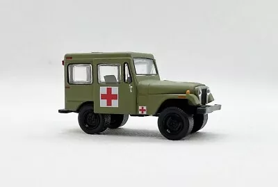 Greenlight (2018) - 1976 Jeep DJ-5 Medical Army Vehicle 1:64 - Used But Nice! • $2.49