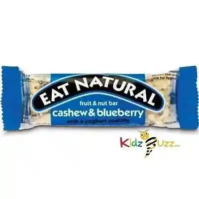 Eat Natural Fruit & Nut Bar Cashew & Blueberry 45g Yummy Bars • £9.39