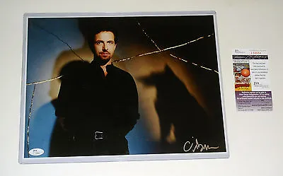 Clive Barker Signed 11x14 Photo With Wolf Creepy JSA CERT COA PROOF FREE SHIP • $150