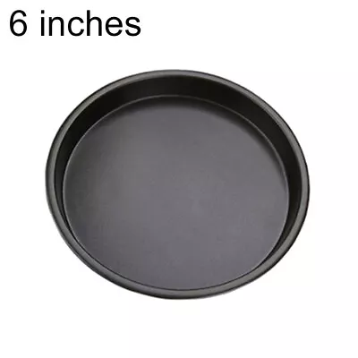 6/7/8/10 Inch Non-stick Pizza Pan Plate Dish Tray Mold Bakeware Baking Tool 28 • $10.36