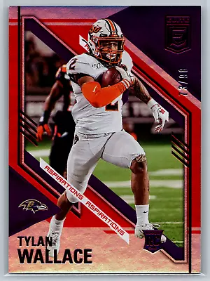 Tylan Wallace 2021 Panini Donruss Elite Aspirations Rookie Card RC /99 #135 • $2.99