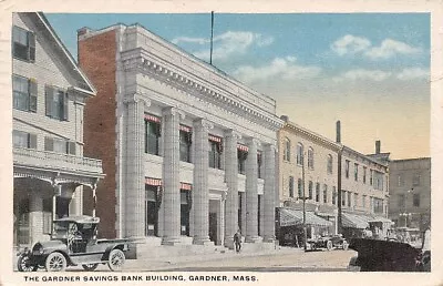 Gardner Savings Bank Building Mass • $7.99