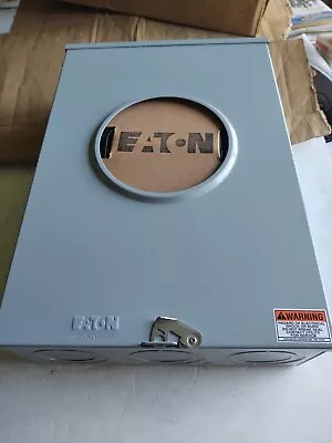 Eaton # Ute4213bch Series : A / 200 A Meter Socket. 600 Vac 1 Ph 3 Wire 4 Jaw • $350