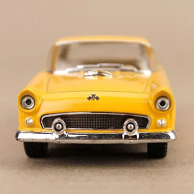 1955 Ford Thunderbird Collectible Model Car Yellow 1:36 Die-Cast 12.5cm Detailed • $30