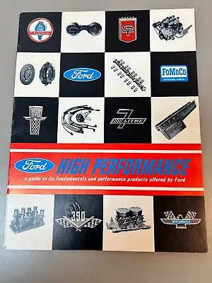 1966 Ford Mustang High Performance Catalog Sales Brochure Booklet Catalog Old • $59.99