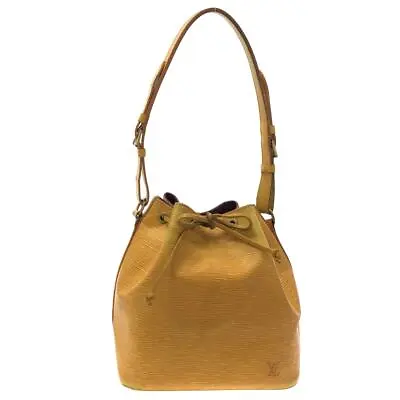 Auth LOUIS VUITTON Petit Noe M44109 Jaune Epi AR1915 Shoulder Bag • $160