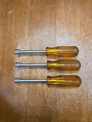 Mac Tools Vintage 5/16  11/32  3/8  Nut Drivers Lot Of 3 • $30