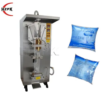 Filling Sealing Machine Pure Water Packing Machine Ice Pop Maker Sachet Pouch • $3500