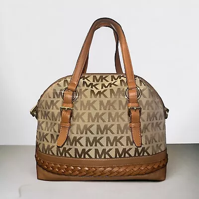 Michael Kors Sachem Signature Logo Satchel Bag  • $65