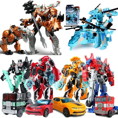 £12.99 • Buy Truck Robot Toy Transformer Optimus Prime Bumblebee Car Action Figure Kid Toy